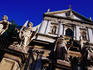 Facade detail of the Baroque Church of Saints Peter and Paul.