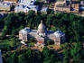 Aerial of state capitol.
