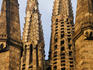 Towers of La Sagrada Familia.