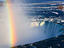 Rainbow plunges into the abyss below the Canadian Horseshoe Falls.