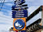 Sign post on St Martin, Ushuaia's main street.