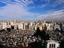Looking over Recoleta Cemetery towards the city.