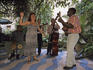 Singer and musicians performing in bar of Old Havana.