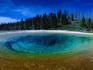 Beauty Pool, thermal pool in Upper Geyser Basin.