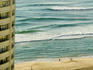 Skyscraper and waves.