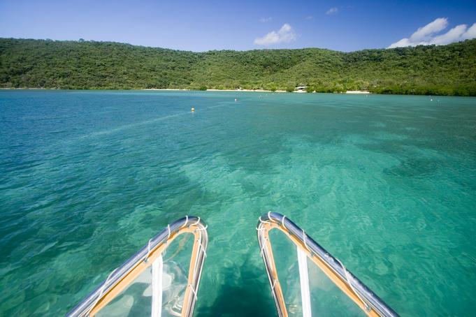 Clear waters off Orpheus Island.