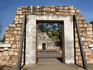 Ruins of former Palmerston Town Hall.