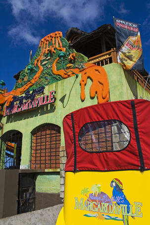 Margaritaville pub on the Hip Strip.