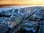 the city buildings and river, Mozambique
