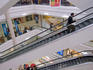 Escalators in mall del Centro.
