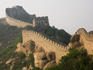 Steep incline of Ming Dynasty Great Wall.