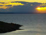 Sunset over parts of this skerries in Hvaler, south east of Oslo.