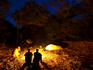 Bush camp at Midway Waterhole.
