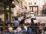 Zanoni and Zanoni bistro in pedestrian shopping plaza.