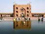 Central courtyard at Jama Masjid mosque.