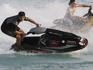 Jet skiing near Emirates Palace beachfront.