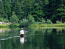 Flyfishing on Sprague Lake - Rocky Mountain National Park, Colorado