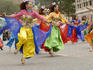 Malay dancers in traditional dress, performing at Kuala Lumpur City Day Commemoration.