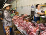 Meat stall at Binh Tay Market, Cholon.