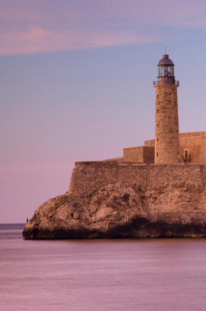 El Castillo del Moro at sunset.