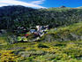 Ski resort village of Charlotte Pass in summer.