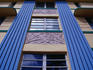 Building facade on Ocean Drive at South Beach.
