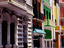 Building facades, Old San Juan.
