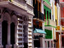 Building facades, Old San Juan.