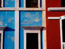 Building facades, Old San Juan.