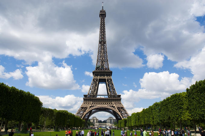 Paris in the springtime
