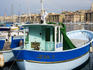Boats moored at Vieux Port.