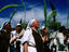 Latin (Catholic) Palm Sunday procession, Mount of Olives.
