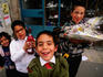 Purim ceremony, Me'a She'arim Quarter.