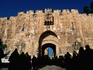 Greek Orthodox Assumption Day procession enetering Lions' Gate.