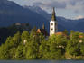 Bled Island church.