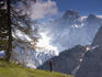 Julian Alps landscape north of Vrsic Pass.