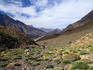 Trekking along Tizi Likemt pass, High Atlas Mountains