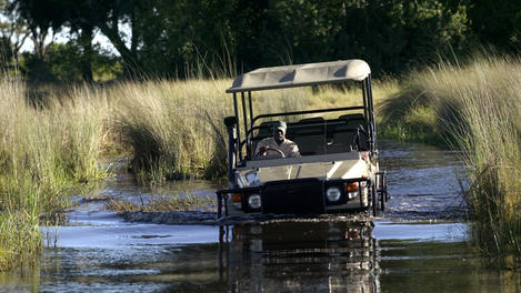 waters of Delta, Botswana