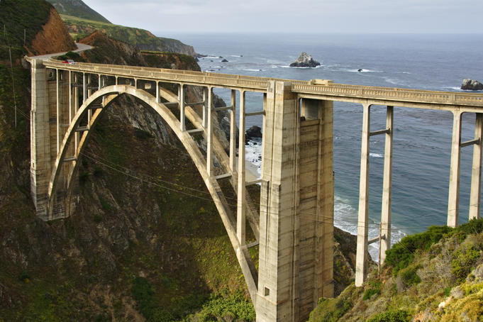 Big Sur Bixby Bridge, near San Francisco.