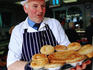 George McCartney with his pies - Moira, Down, Northern Ireland