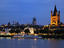 Rhine river,Grob St.Martin church and Fisch Market.