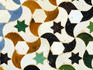 Tile detail at Comares palace, Alhambra.