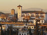 Albaicin neighbourhood and San Nicolas from the Alhambra.