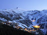 Sierra Nevada ski station and National Park with Veleta Peak in background.