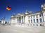 Reichstag, German flags, Berlin