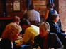 Diners in a Belfast cafe.