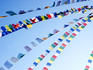 Prayer flags.