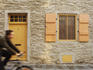 Cyclist in Old Quebec.