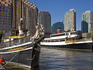 Boats at Liberty Park Marina.