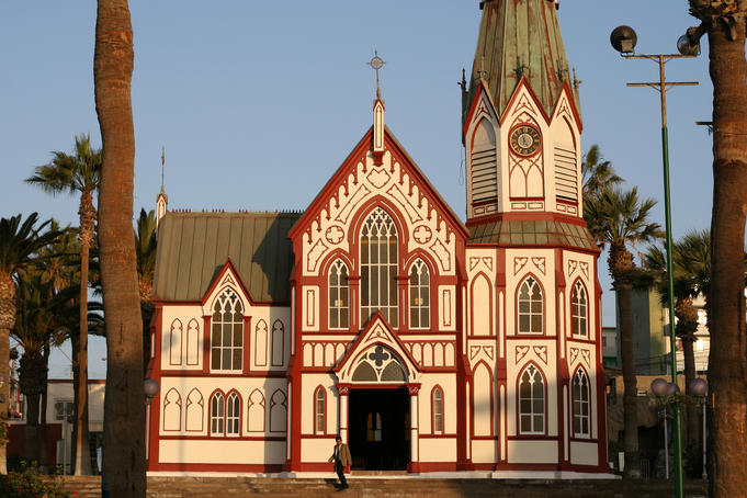 San Marcos Church in Arica city centre